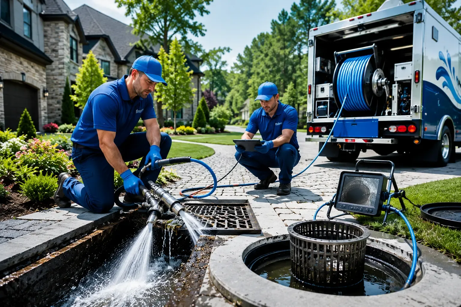 Local outdoor drain cleaning professionals in Round Lake, NY