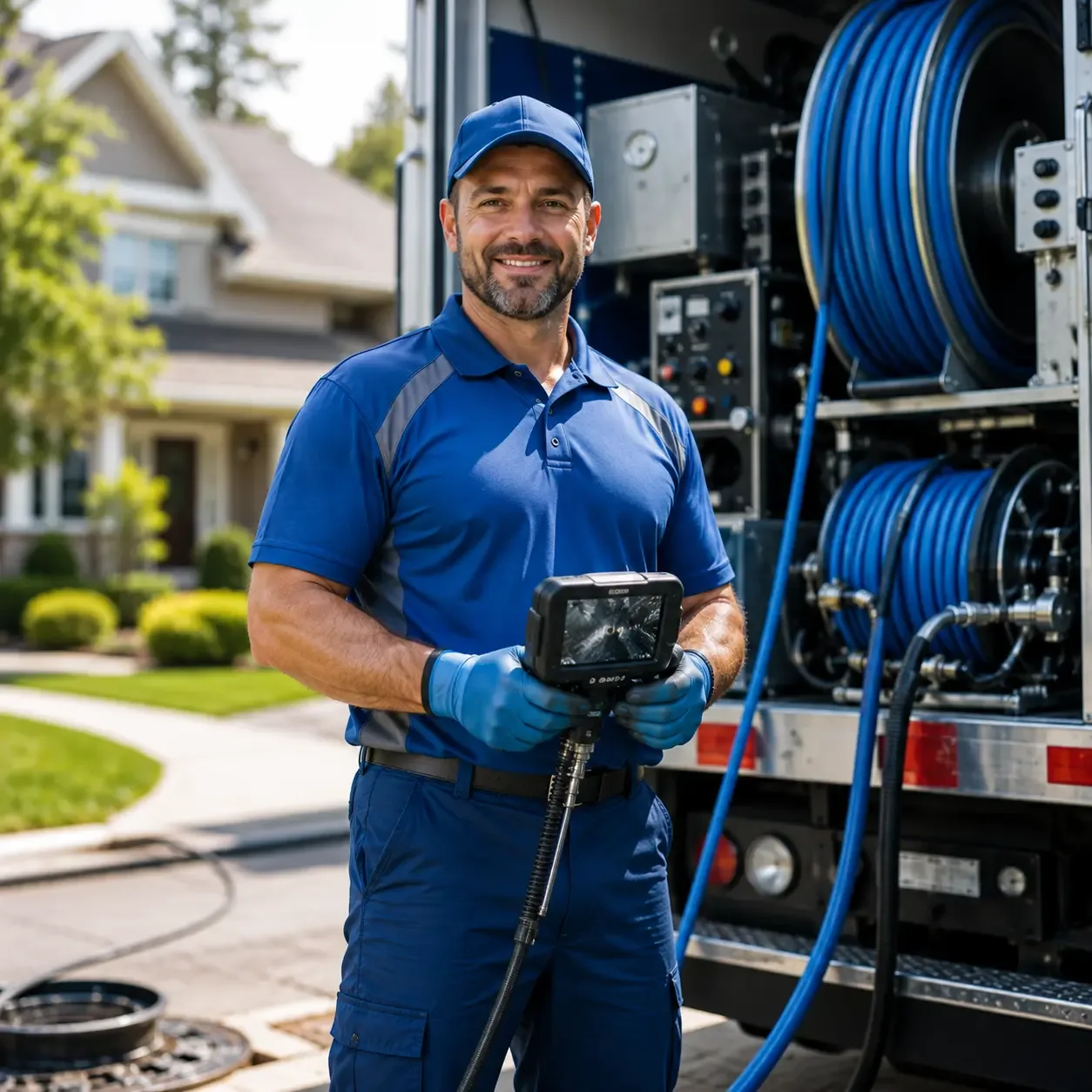 Local outdoor drain cleaning specialists in Round Lake, NY